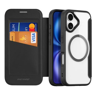 2. Dux Ducis Skin X Pro iPhone 17 Hülle mit Wallet, MagSafe kompatibel - Schwarz