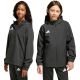 9. adidas Entrada 26 Allwetter-Kinderjacke Schwarz JZ9104