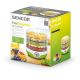11. Sencor SFD 851GR Dörrgerät, hellgrün, transparent, 240 W