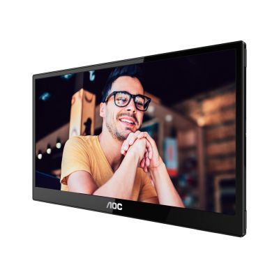 5. AOC 16T3EA Tragbarer Fernseher/Monitor Schwarz 39,6 cm (15,6") 1920 x 1080 px