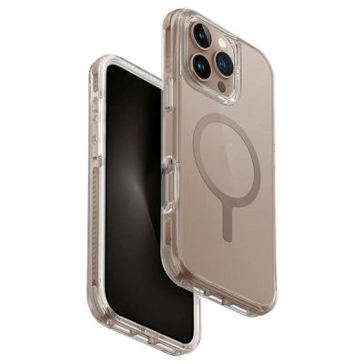 Uniq Combat iPhone 16 Pro 6,3" Hülle Magclick Charging Gold/Taupe Gold