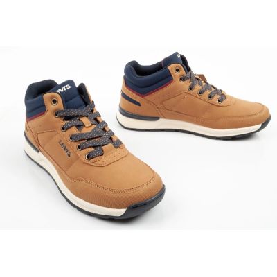 7. Levi's Kinderschuhe Sierra Stiefeletten für Jugendliche, braun