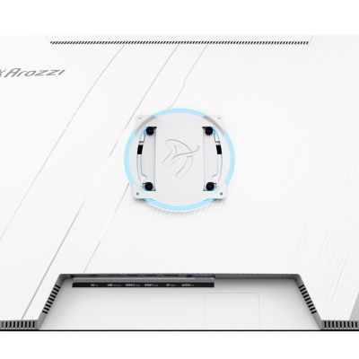 10. Arozzi Nova 32"-Monitor mit IPS-Panel, QHD-Auflösung, 16:9-Format, 180 Hz Bildwiederholfrequenz, 1 ms Reaktionszeit, 2560 x 1440 Pixel Auflösung, 300 cd/m² Helligkeit, 2 HDMI-Anschlüsse, weiß