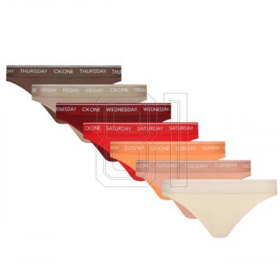 13. Calvin Klein Thong Thong 7Pk W 000QF5937E