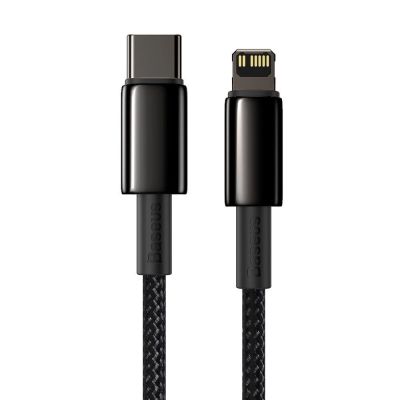7. Baseus CATLWJ-A01 Lightning – USB-C PD 20 W 480 Mbit/s 2 m Kabel – Schwarz