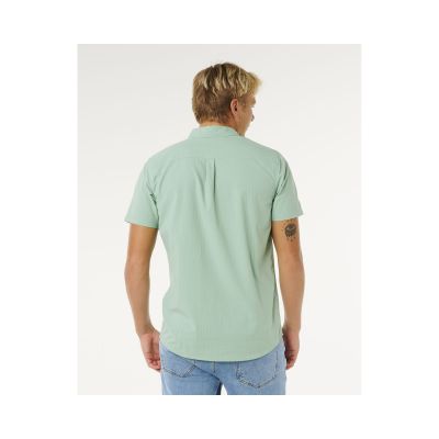 3. Herren RIP CURL Vaporcool Aerotech Kurzarmhemd Grün