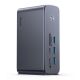 Baseus UnionJoy USB-C Dockingstation (2x HDMI 4K@60Hz, 1x DisplayPort 4K@60Hz, 3x USB-A 3.0, 2x USB-C 3.0, 2x USB-A 2.0, 1x RJ45 PD PC, 1x SD+TF, 1x 3,5-mm-Klinkenanschluss) – Grau