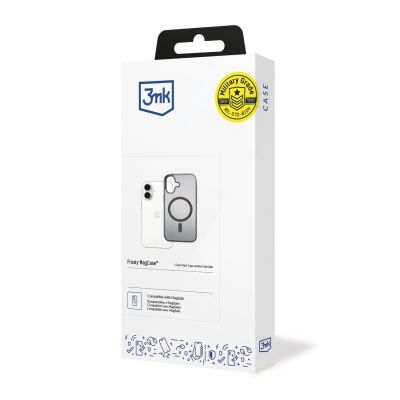 3. 3mk Frosty MagCase für iPhone 17 - Schwarz