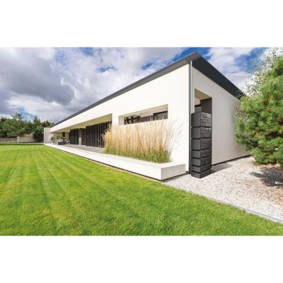 10. Regenwassertank Tower Stone 350L Anthrazit