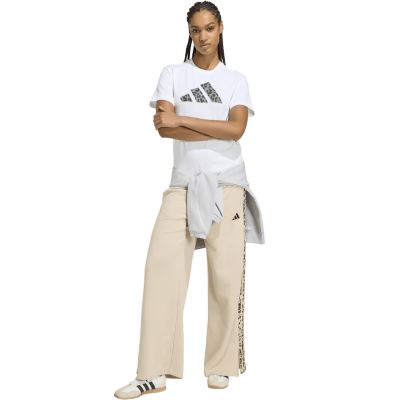 6. adidas Damen-T-Shirt mit Tiermotiv, Weiß, KT9719