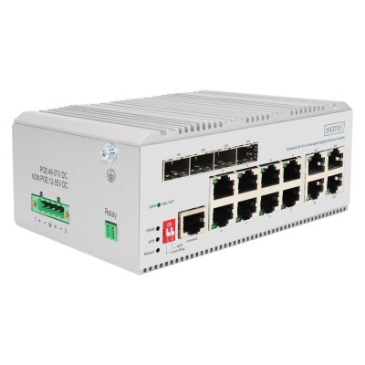 2. Industrieller Ethernet 8+4 L2 Managed Switch