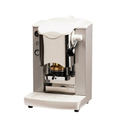 Faber Slot Inox ESE Pad Kaffeemaschine Grau Weiß Silber