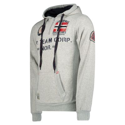 2. Herren-Sweatshirt Geographical Norway GOPTAINE MEN 100 EO BS2 (WT1885H/GN-LIGHT GREY)
