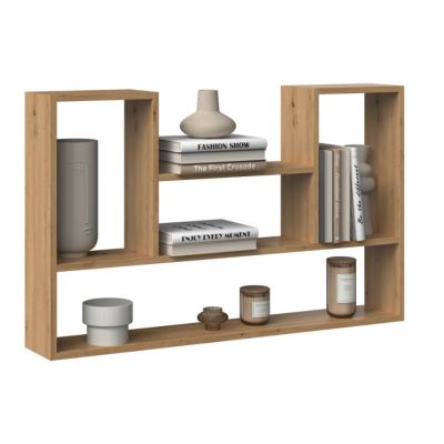 2. BILBAO 4P Hängeregal 100x16xH60, handgefertigt