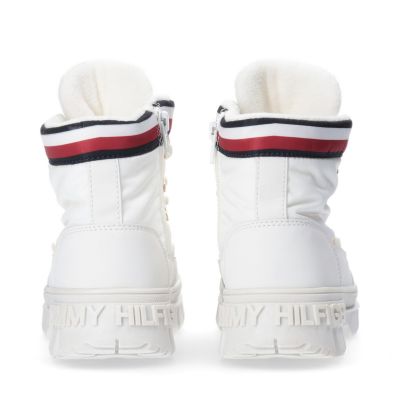 4. Tommy Hilfiger Schnürstiefelette Elfenbein W T3A5-33062-1047101-101