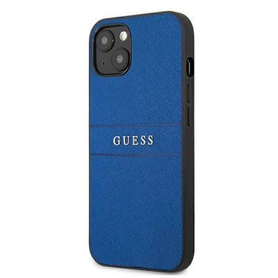 2. Guess Saffiano Strap Case für iPhone 13 mini 5,4" - Blau