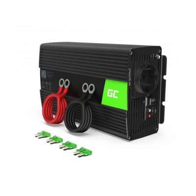 11. GREEN CELL INV09 WECHSELRICHTER 12V-230V 1000W/2000W REINE SINUSWELLEN-WECHSELRICHTER