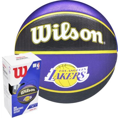 4. WILSON NBA LA LA LAKERS BASKETBALL KARTONPUMPE