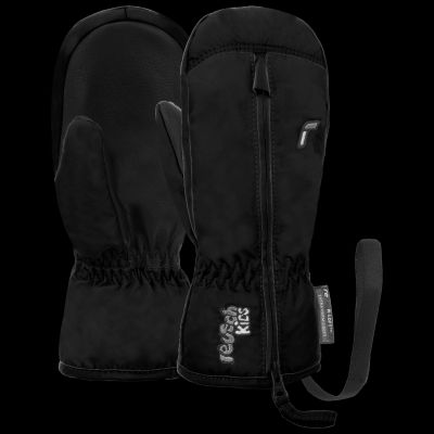 REUSCH Ben Mitten Kinder Winterhandschuhe, atmungsaktiv, isoliert, schwarz (62/85/408/7700)