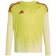 2. adidas Tiro 25 Competition Langarm-Torwarttrikot für Kinder, Gelb und Rot, KJN2020