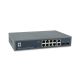 3. LevelOne GB PoE+ Switch 12-Port 19" 150W 1Gbps