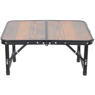 15. Klappbarer Campingtisch 60 x 45 x 25/56 cm, Holz