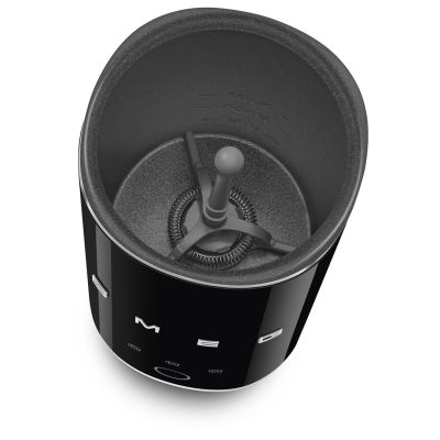 46. Smeg MFF02BLEU Milchaufschäumer/Wärmer, automatischer Milchaufschäumer/Wärmer, Schwarz