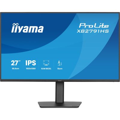 24. iiyama ProLite XB2791HS-B1 Computermonitor 68,6 cm (27") 1920 x 1080 px Full HD LED Schwarz