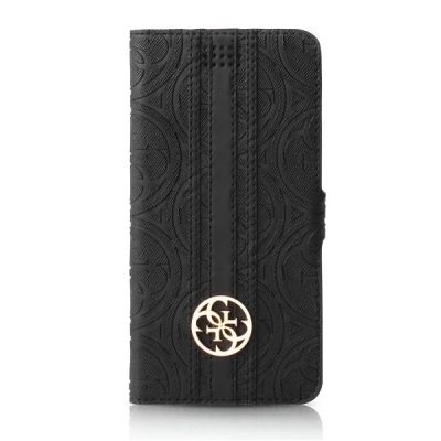 Guess 4G Heritage Book Universal L Hülle (4,6" - 5,2") - Schwarz