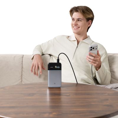 23. Cuktech PB150S Powerbank 100W 15000mAh - Grau