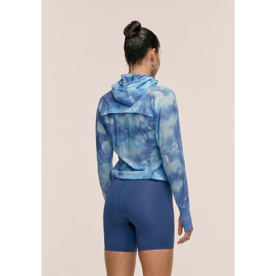 6. CASALL Breeze Laufjacke mit Print für Damen, Marineblau