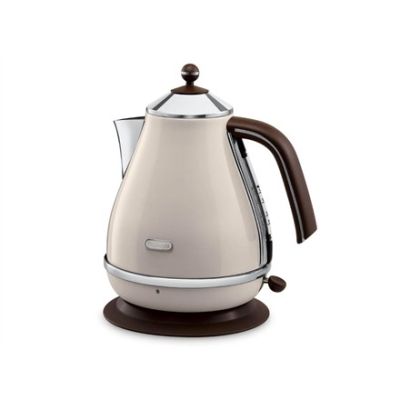 9. DeLonghi Icona Vintage KBOV 2001.BG Wasserkocher (2000W 1,7l; cremefarben)