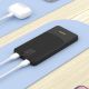 5. Powerbank Dudao K10 10000mAh 2.4A 2 x USB-A - schwarz