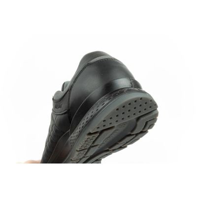 7. Grisport Herren-Sportschuhe aus schwarzem Leder, Modell Nero Avon, bequem und leicht