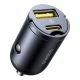 Baseus Tiny Star 30W USB-A/USB-C-Autoladegerät – Schwarz