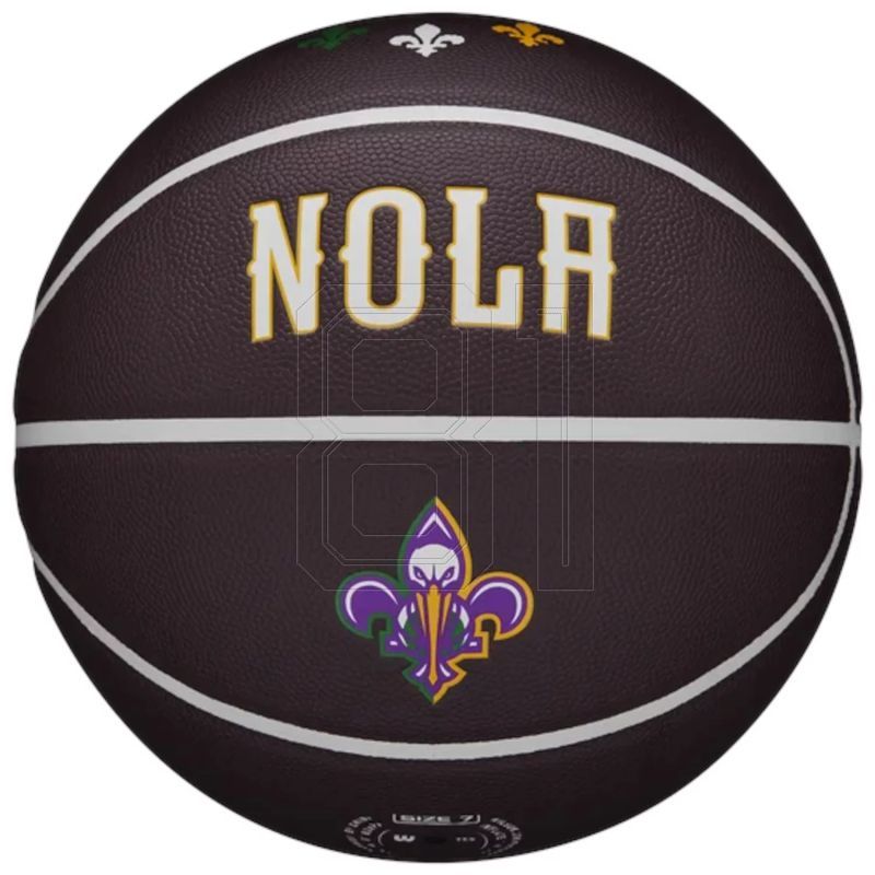 2. Wilson NBA Team City Collector New Orleans Pelicans Ball WZ4016419ID