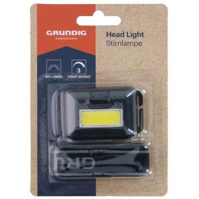 3. GRUNDIG COB LED-Touristenscheinwerfer - Schwarz
