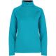 VIKING Jukon Damen-Sweatshirt mit halbem Reißverschluss, Türkis, Größe M