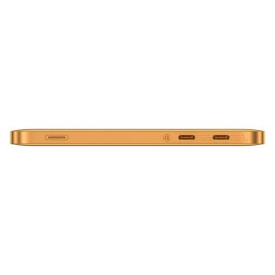 5. Baseus Blade2 12000mAh 65W Powerbank mit Digitalanzeige (mit Baseus Mini White Series USB-C - USB-C 100W (20V/5A) 50cm weißes Kabel) - Orange