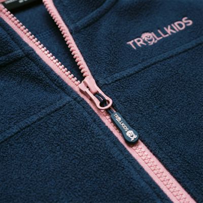 3. Trollkids Girls Oppdal Jacket XT Fleecejacke für Mädchen (415-166)