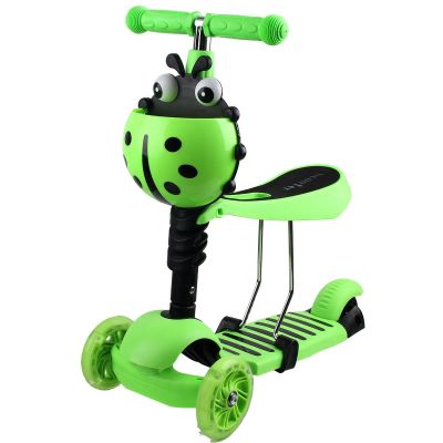 2. BALANCE SCOOTER 3IN1 ENERO BIEDRONKA GRÜN