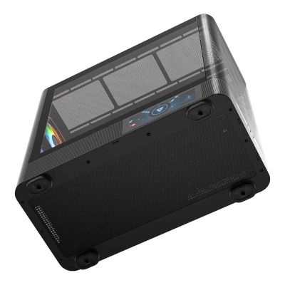 8. MODECOM VOLCANO AQ 400 ARGB MIDI SCHWARZES GEHÄUSE