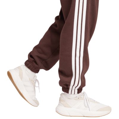 6. adidas Essentials 3-Streifen Fleece Loose-Fit Hose W JY3069