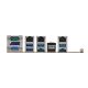 4. ASRock B650D4U Motherboard 1x AM5 AMD Ryzen 7000 B650E (4xDIMM, SATA, 2xM.2, 2x1GbE, IPMI)