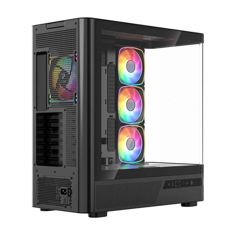 24. MODECOM VOLCANO AQ 200 ARGB MIDI-KOFFER SCHWARZ