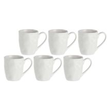 LA PORCELLANA BIANCA LUNIA Set mit 6 Tassen 110 ml