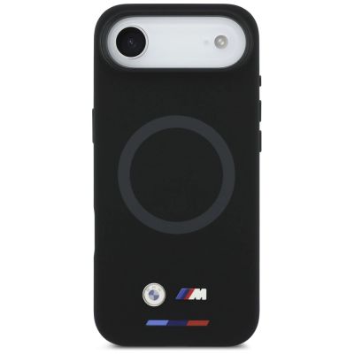 3. BMW M Silikon-Logo MagSafe Hülle für iPhone Air - Schwarz