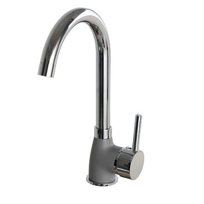 PYRAMIS BELLO DUO Wasserhahn, Granit, grauer Beton