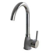 PYRAMIS BELLO DUO Wasserhahn, Granit, grauer Beton
