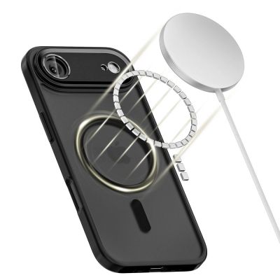 3. Tech-Protect MagCam MagSafe Case für iPhone 17 Air – Mattschwarz